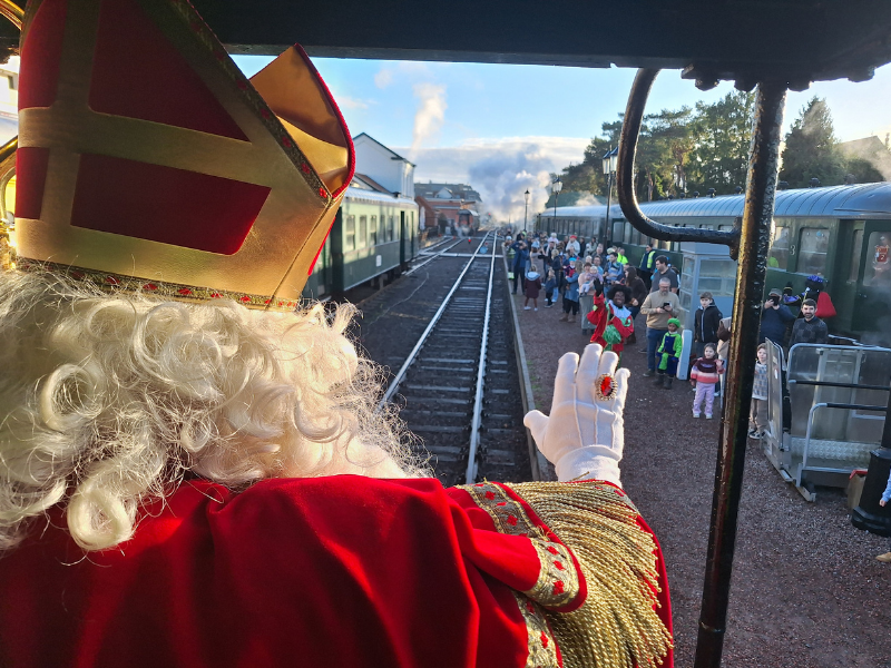 21, 22, 28 en 29 november 2026 | Zie ginds komt de stoomtrein